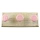 Pink Flower Ceramic Wooden Hook Online